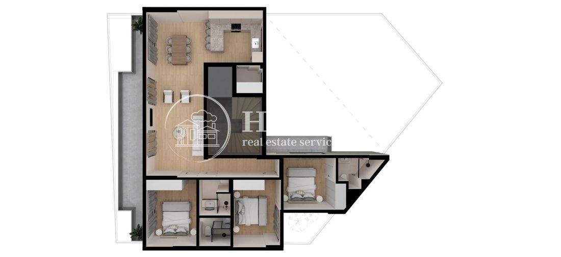 Apartment in Korydallos, Attica, Greece 4 - 19122561