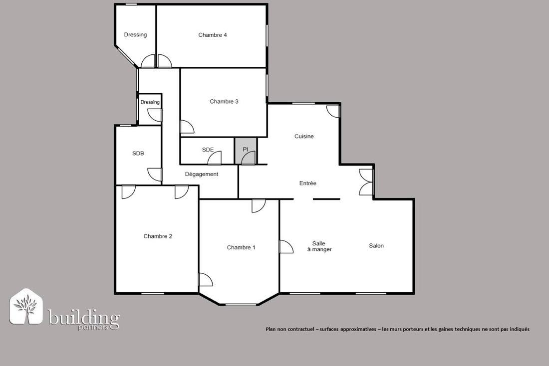 Apartment in Bois de Boulogne, Paris 16e Arrondissement, Paris 2 - 19128976
