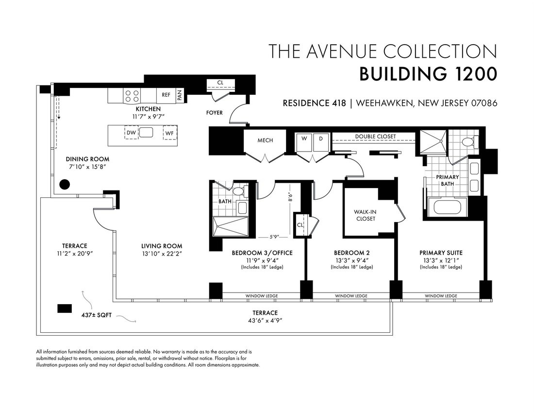 Condominio a Weehawken, New Jersey, Stati Uniti 2 - 19120903