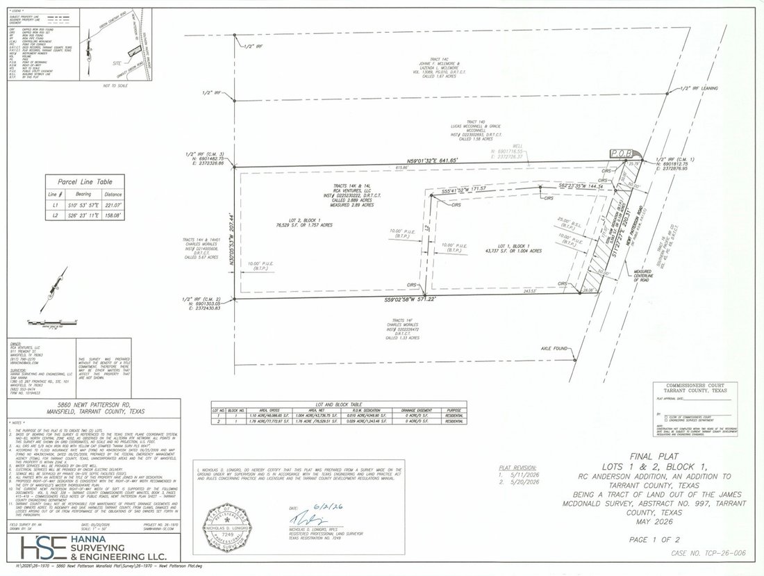 Terrain à Mansfield, Texas, États-Unis 5 - 19123335