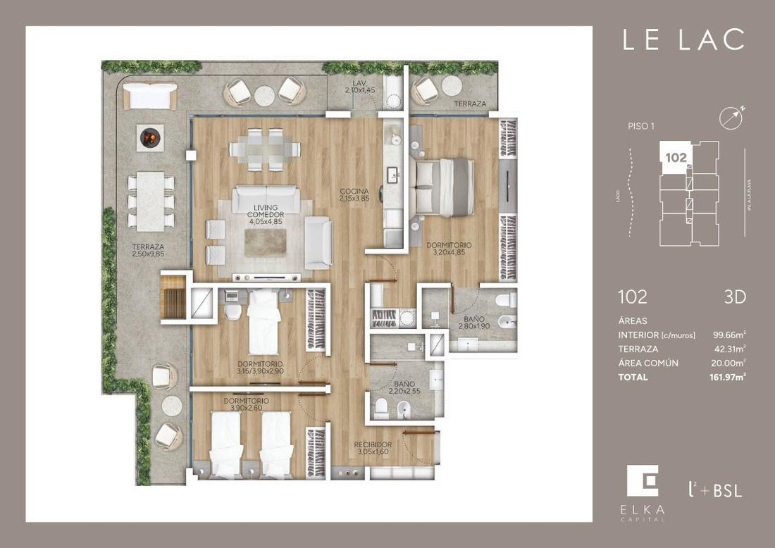Appartement à Ciudad de la Costa, Canelones, Uruguay 2 - 19121249