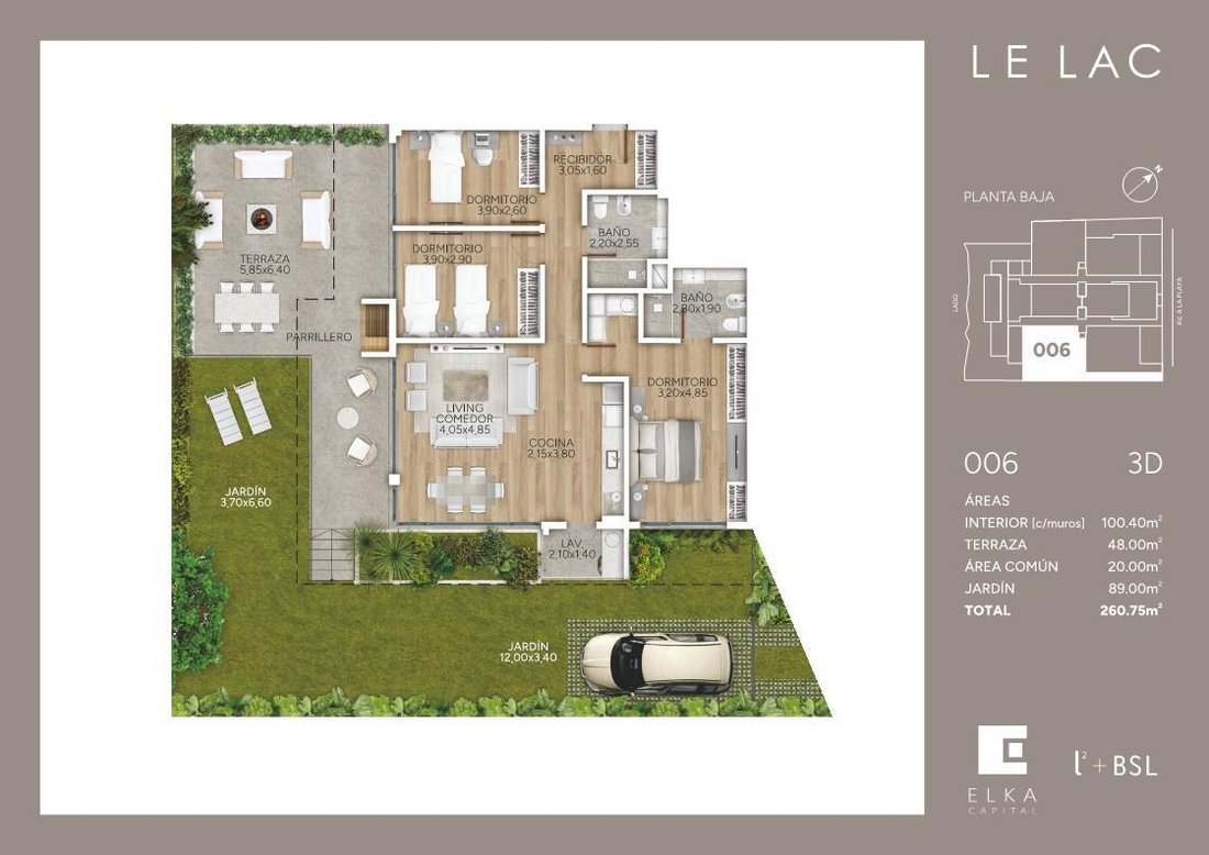 Appartement à Ciudad de la Costa, Canelones, Uruguay 2 - 19121248