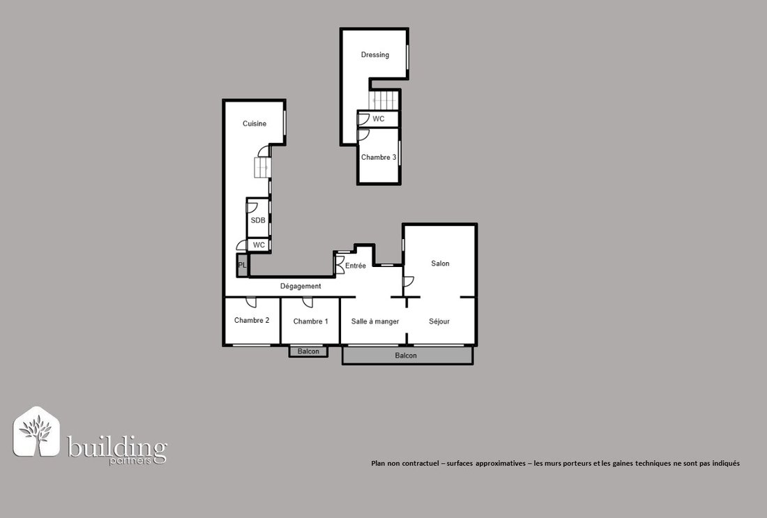 Wohnung in Bois de Boulogne, Paris 16e Arrondissement, Paris 2 - 19129069