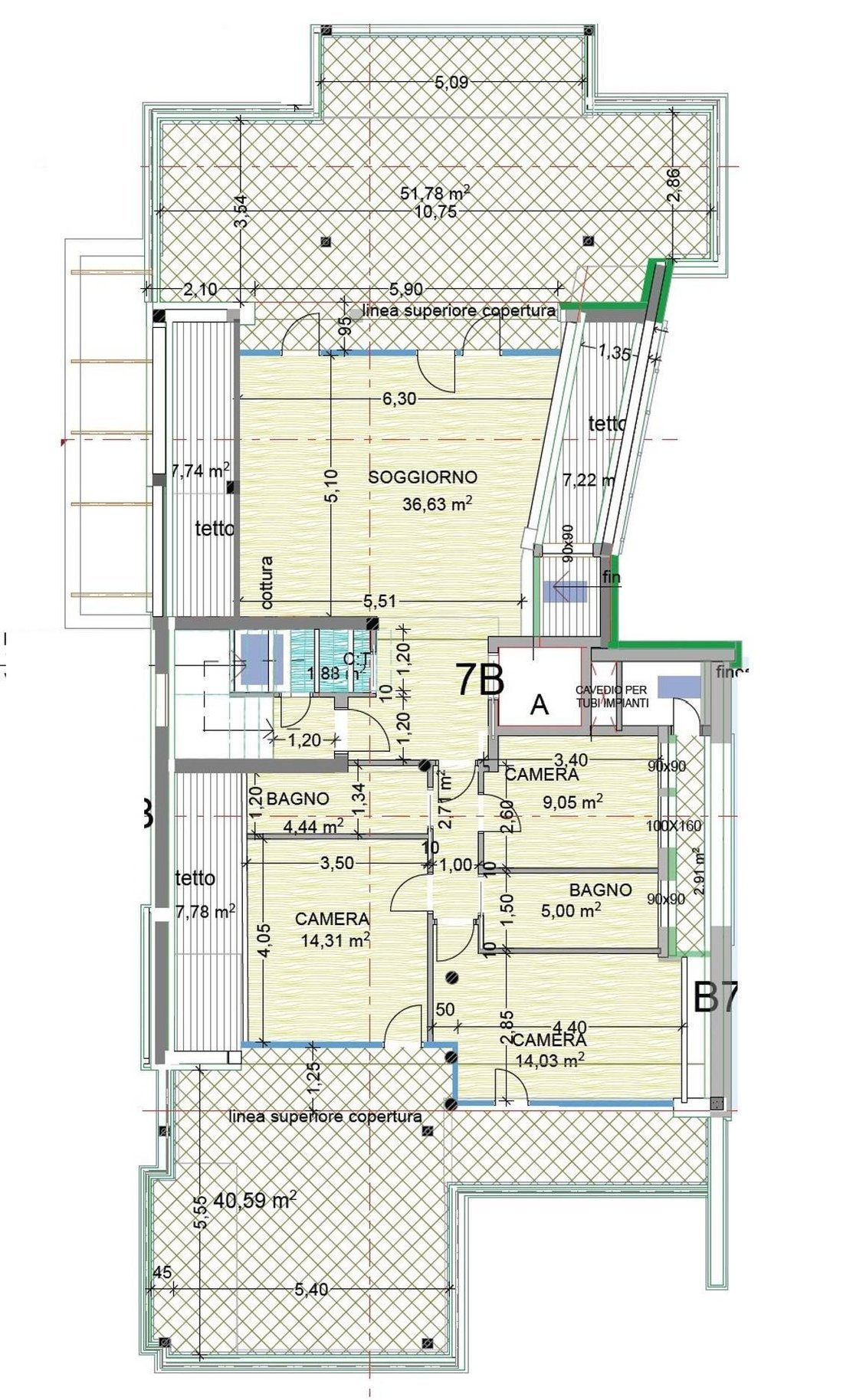 Penthouse in Kathedrale - Piazza dei Signori, Treviso, Italien 5 - 19128567