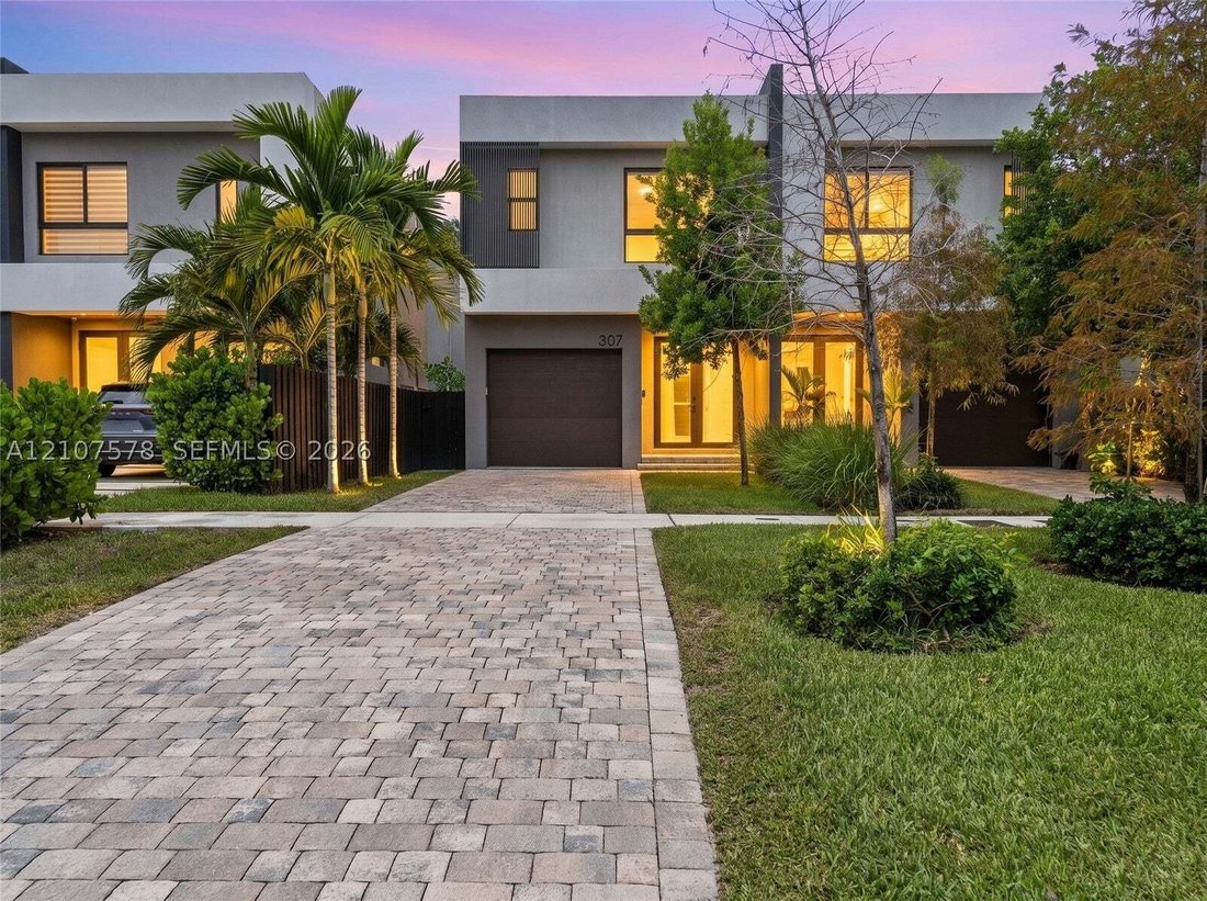 Maison de ville à Fort Lauderdale, Floride, États-Unis 1 - 19125252