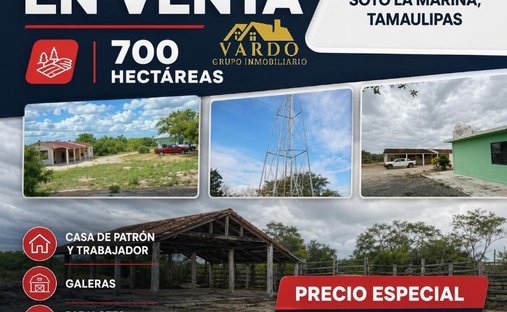 Land in Soto la Marina, Tamaulipas, Mexiko 1