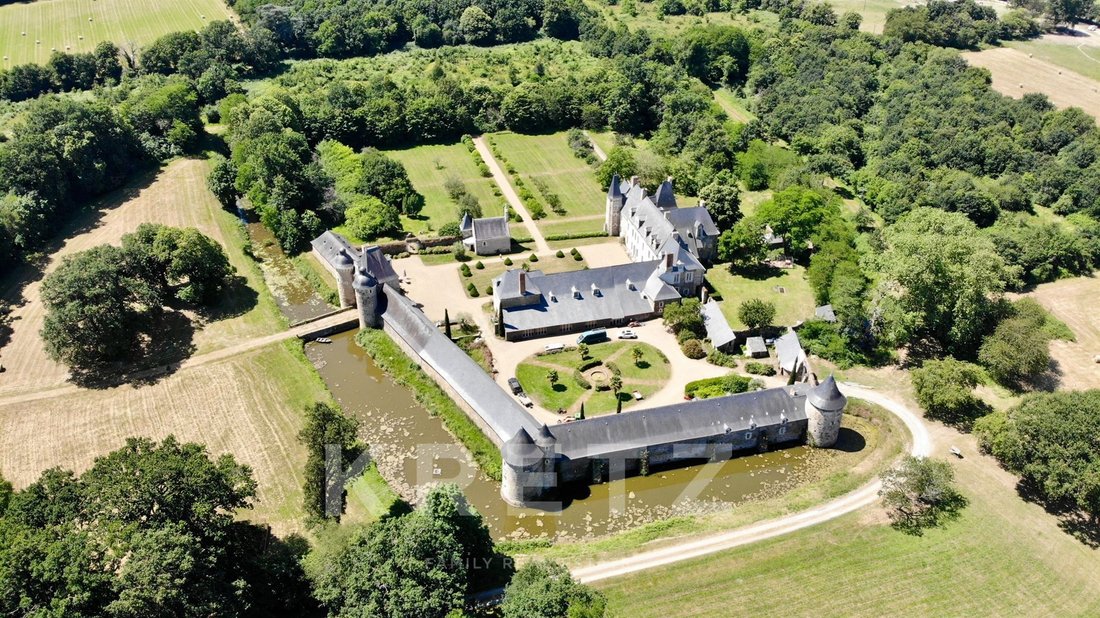 Schloss in Andigné, Le Lion-d'Angers, Frankreich 1 - 19131183