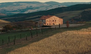 Casa di campagna a Castiglione d'Orcia, Toscana, Italia 1