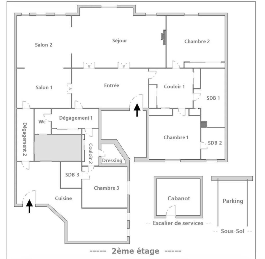 Wohnung in Bois de Boulogne, Paris 16e Arrondissement, Paris 1 - 19136549