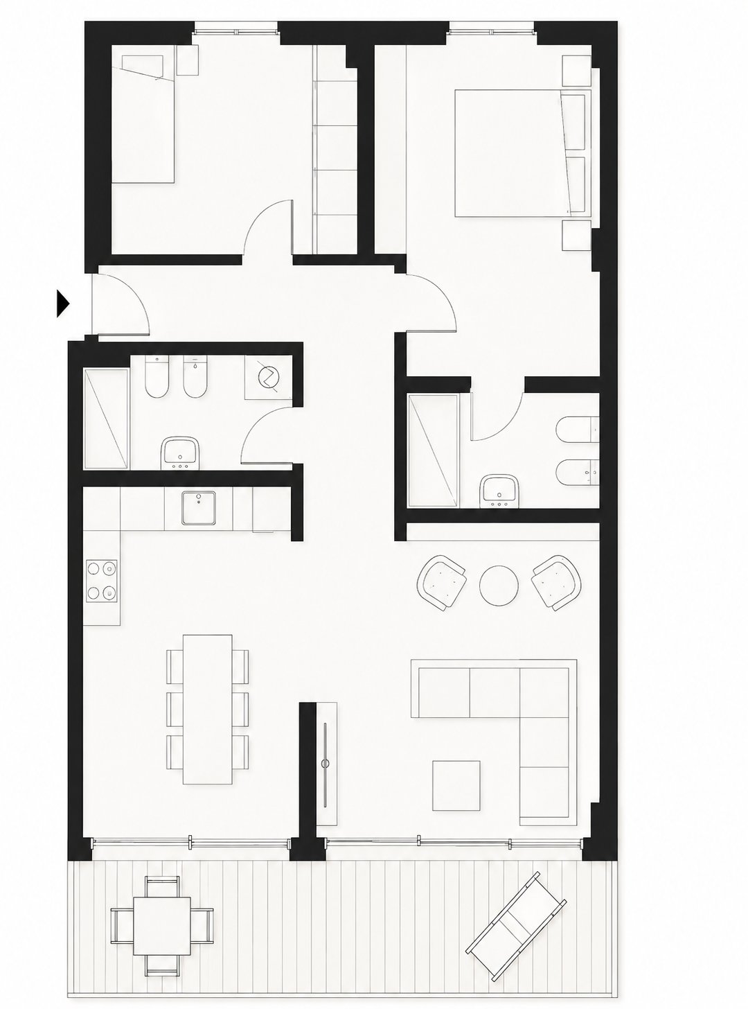 Penthouse en Centro Storico - Giardini, Borghetto Santo Spirito, Liguria 5 - 19136723