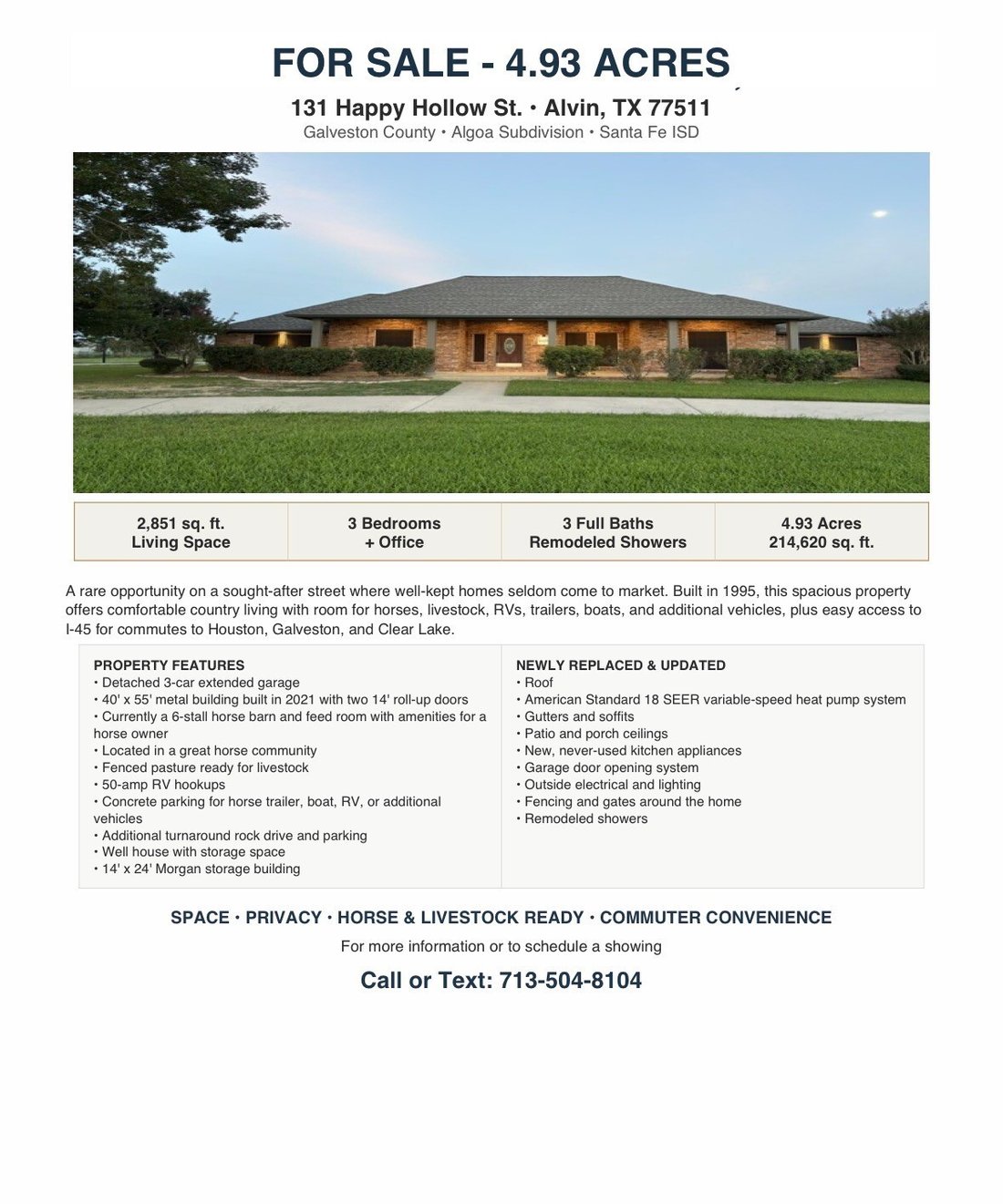 Casa en Alvin, Texas, Estados Unidos 4 - 19137054