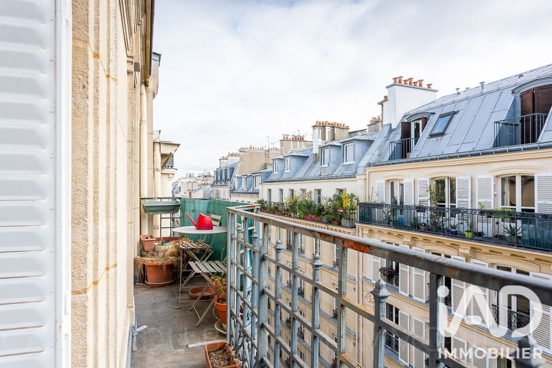 Wohnung in Pereire-Malesherbes, Paris 17e Arrondissement, Paris 2 - 19137170
