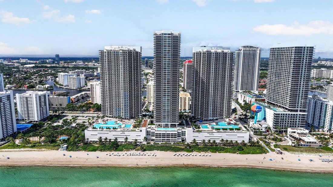 Appartement à Hallandale Beach, Floride, États-Unis 1 - 19136650