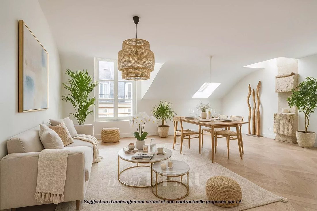 Apartment in Sainte Avoie, Paris 3e Arrondissement, Paris 1 - 19137742