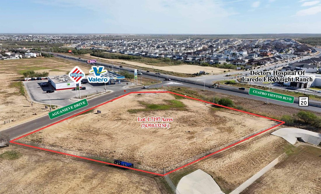 Terreno en Laredo, Texas, Estados Unidos 5 - 19138701