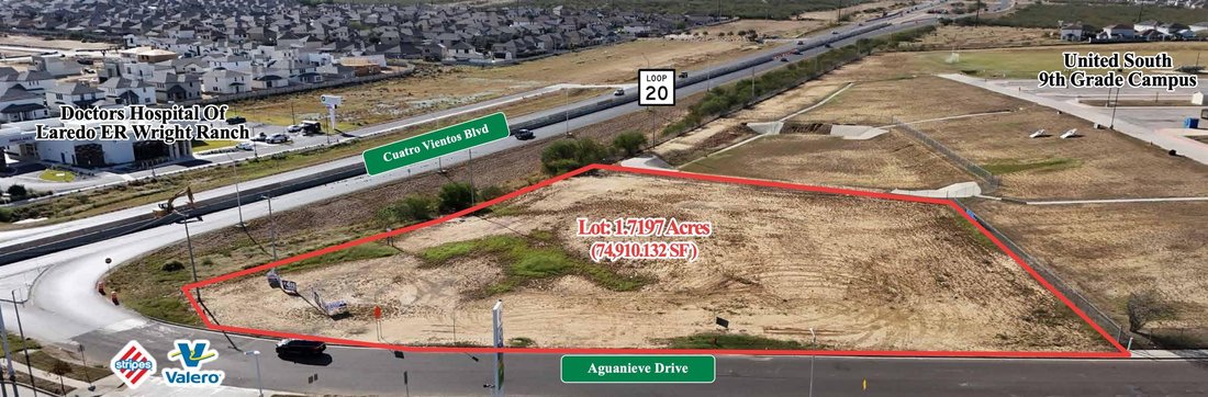 Terreno en Laredo, Texas, Estados Unidos 2 - 19138701