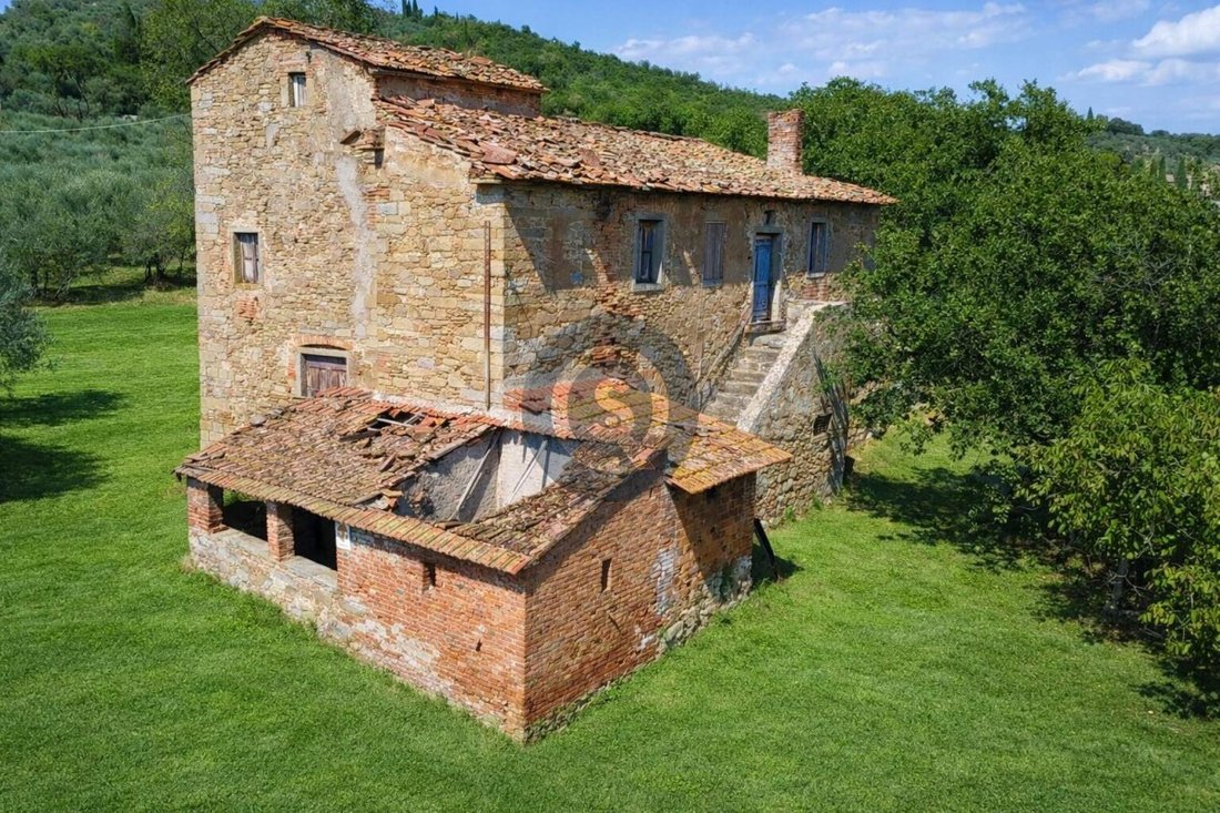 Maisons de campagne à Castiglion Fiorentino, Toscane, Italie 2 - 19137782