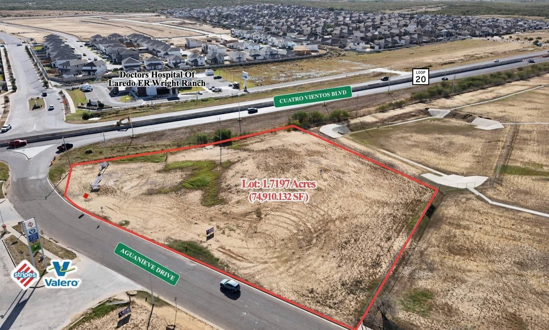 Terreno en Laredo, Texas, Estados Unidos 1 - 19138701
