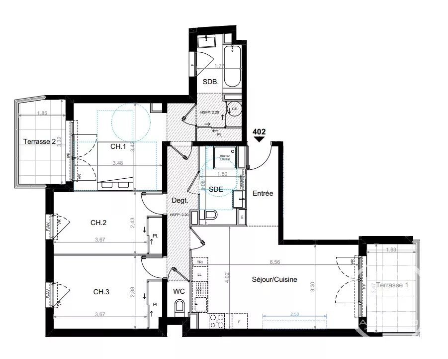 Apartamento en Niza, Provenza-Alpes-Costa Azul, Francia 5 - 19138055