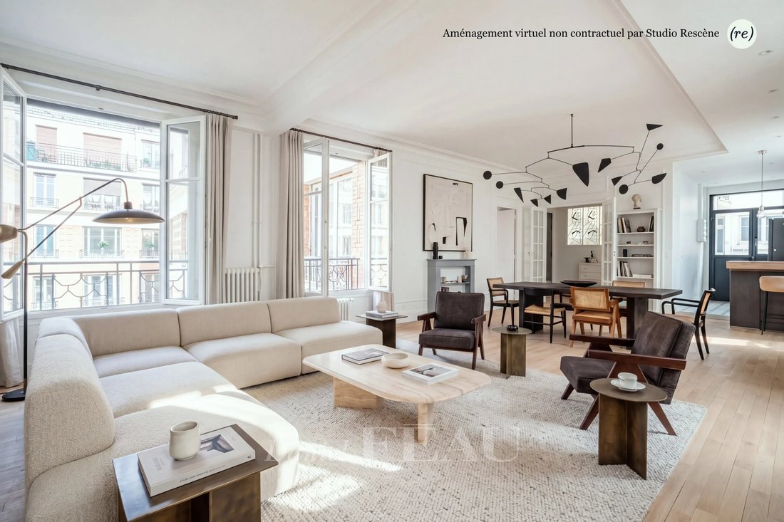 Wohnung in Auteuil Sud, Paris 16e Arrondissement, Paris 2 - 18201178