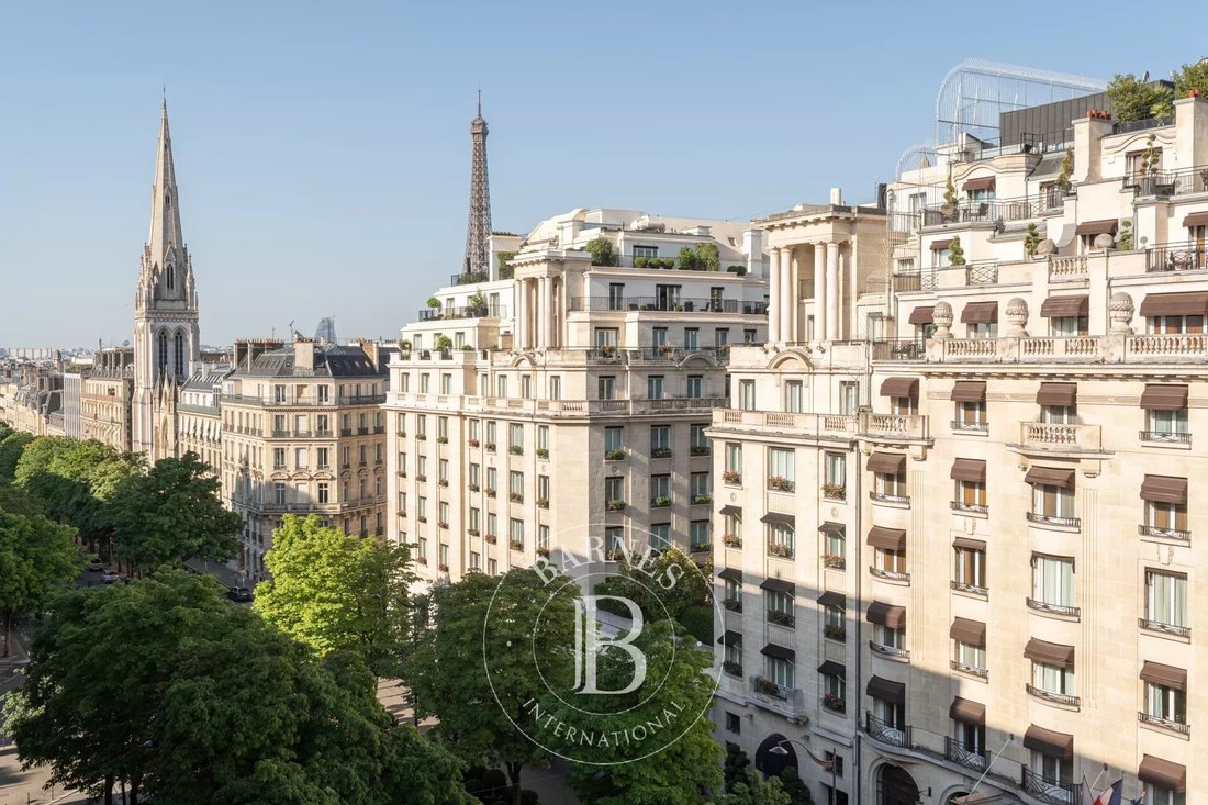 Wohnung in Triangle d'Or, Paris 8e Arrondissement, Paris 4 - 19137769