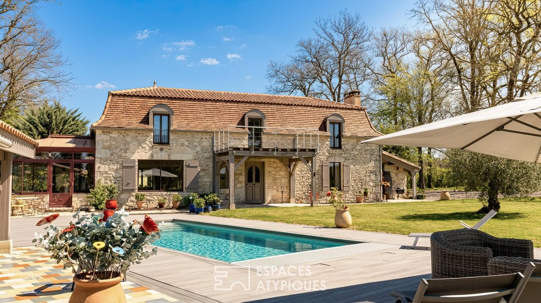Villa a Ribagnac, Nuova Aquitania, Francia 1 - 19138737