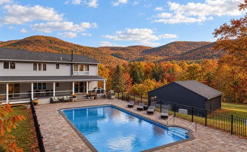 Maison à West Kill, État de New York, États-Unis 1