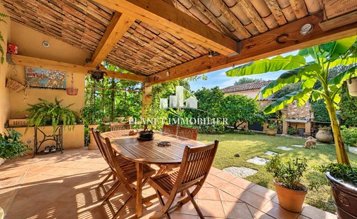 Villa à Bois Fleuri-Chevre d'Or-Saint Philippe, Biot, France 1