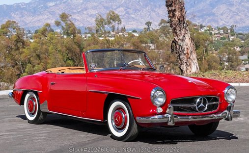 Mercedes-Benz 190SL in Los angeles, ca 1