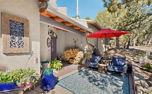 Maison à Tijeras, Nouveau-Mexique, États-Unis 1