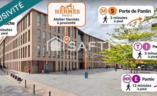 Appartement à Pantin, Île-de-France, France 1