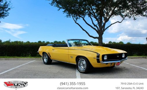 1969 Chevrolet Camaro SS Convertible in Sarasota, FL, United States 1