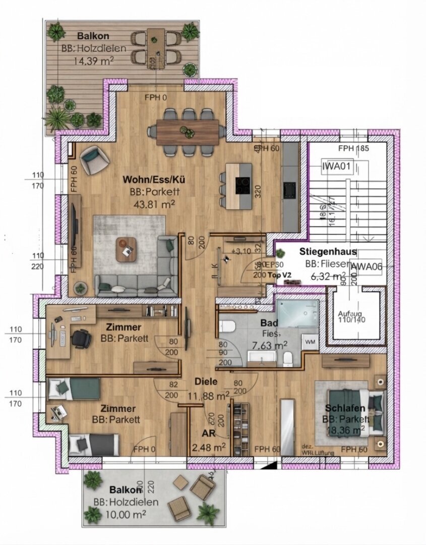 Apartment in Linz, Upper Austria, Austria 4 - 19143610
