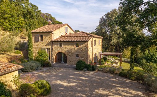 Landhaus in Trequanda, Toskana, Italien 1