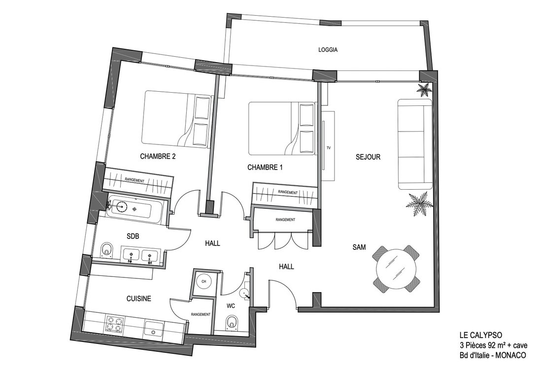 Apartment in Monaco, Monaco 2 - 19144238