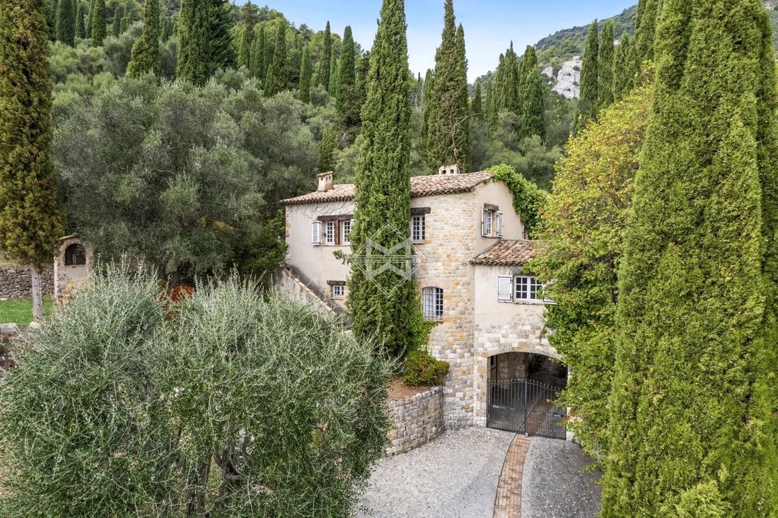 Villa à Tourrettes-sur-Loup, Provence-Alpes-Côte d'Azur, France 3 - 19144953