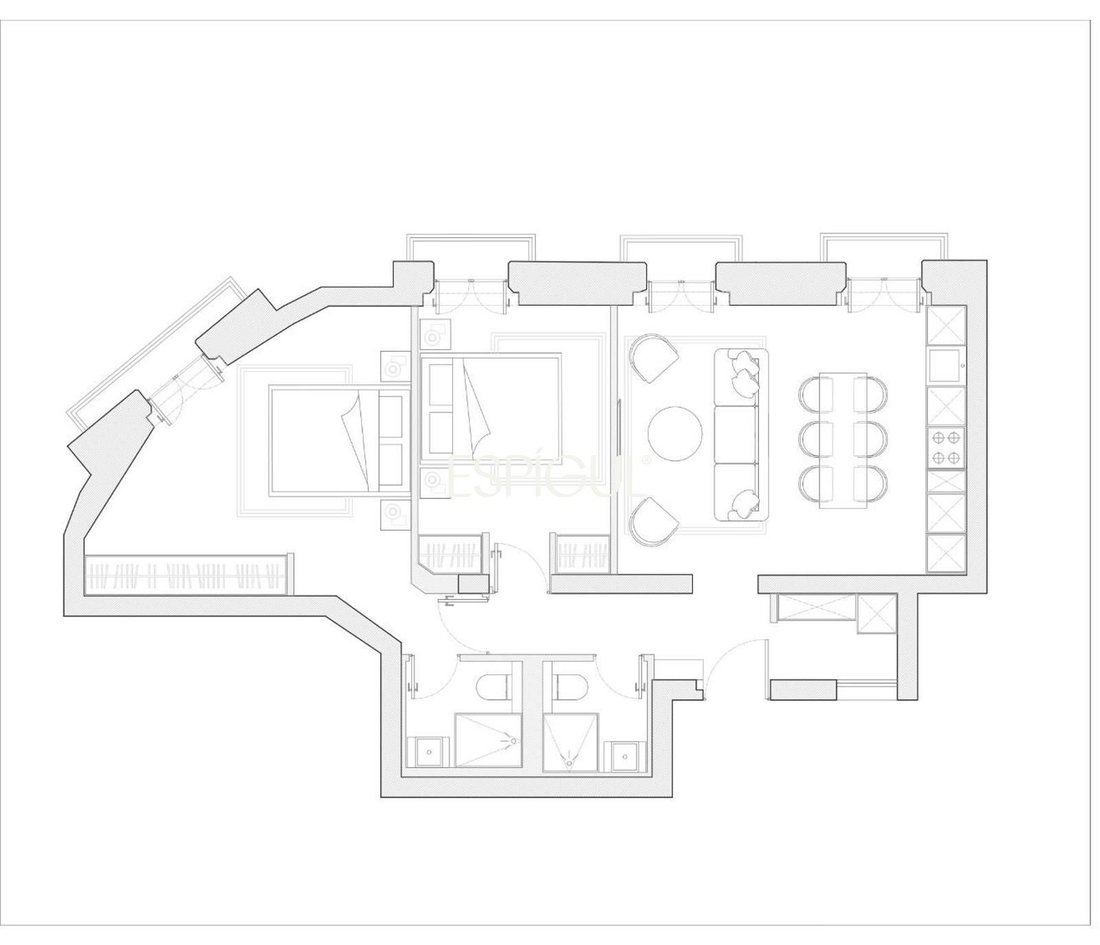 Wohnung in Centro, Madrid, Spanien 5 - 19144652