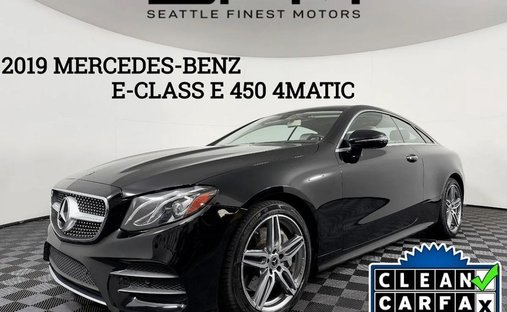 2019 Mercedes-Benz E-Class E 450 4MATIC Coupe 2D in Lynnwood, WA, United States 1