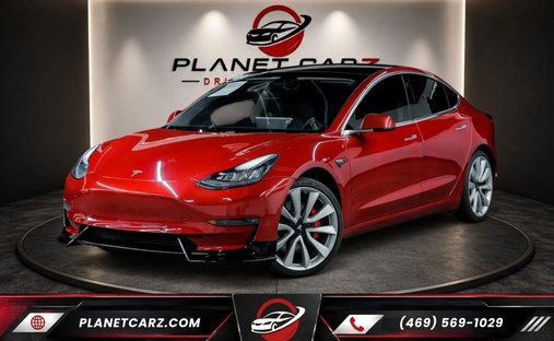 2019 Tesla Model 3 Performance Sedan 4D in Garland, TX, United States 1