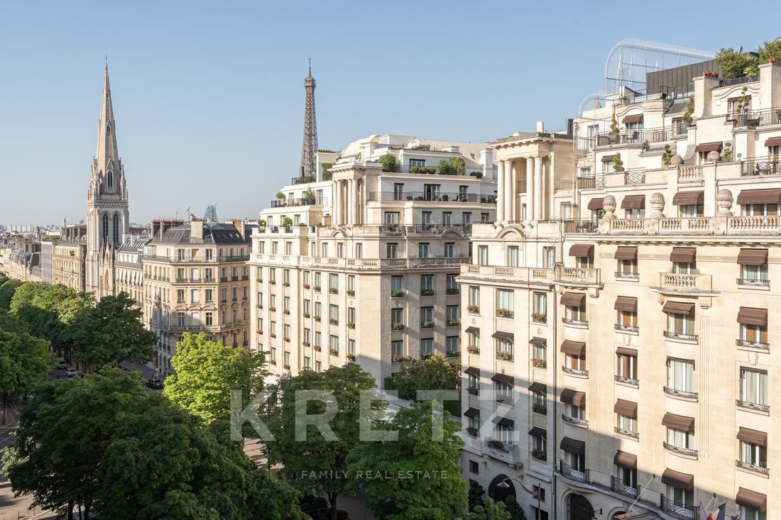 Appartement à Triangle d'Or, Paris 8e Arrondissement, Paris 5 - 19145692