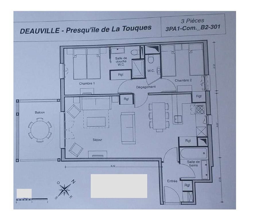 Appartement à Deauville, Normandie, France 2 - 19145594