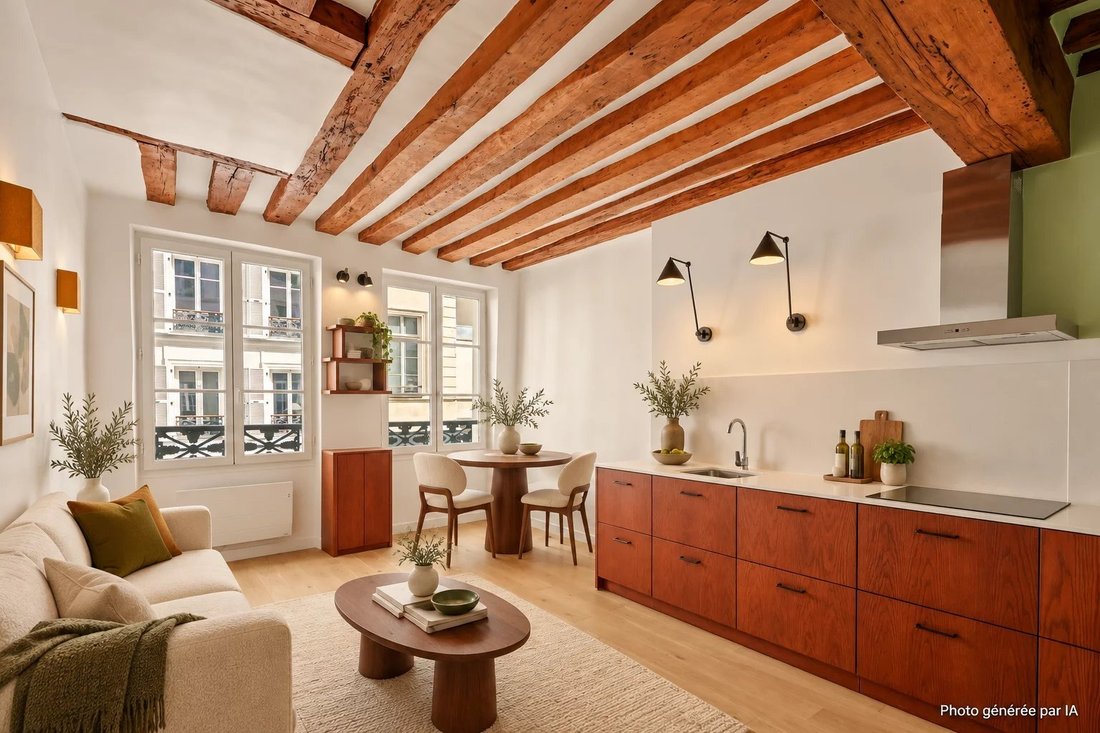 Apartment in Saint Merri, Paris 4e Arrondissement, Paris 1 - 19145487