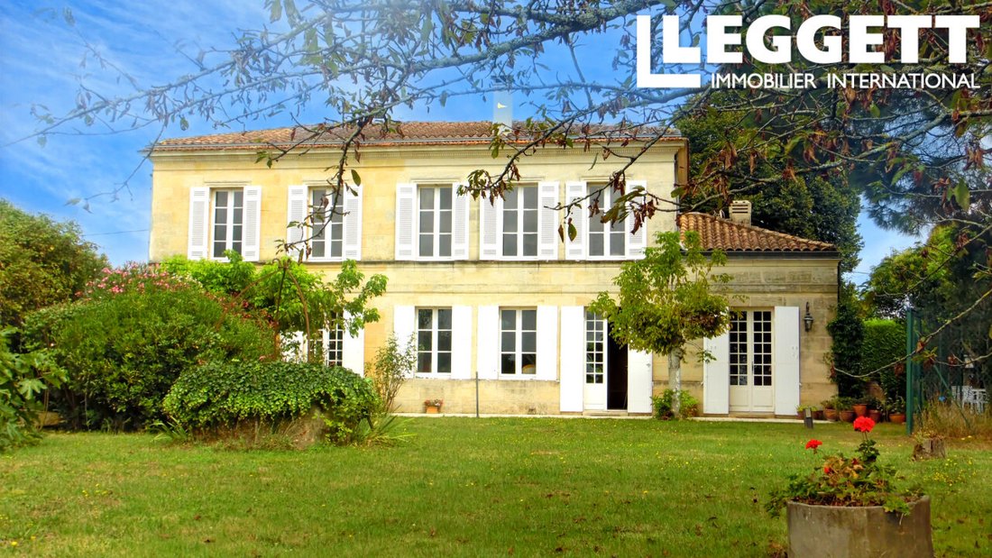 Casa en Bayon-sur-Gironde, Nueva Aquitania, Francia 1 - 14330587