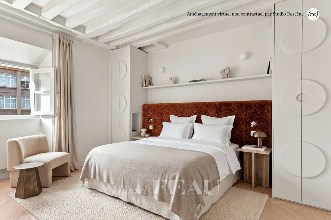 Apartment in Monnaie, Paris 6e Arrondissement, Paris 4 - 19145474