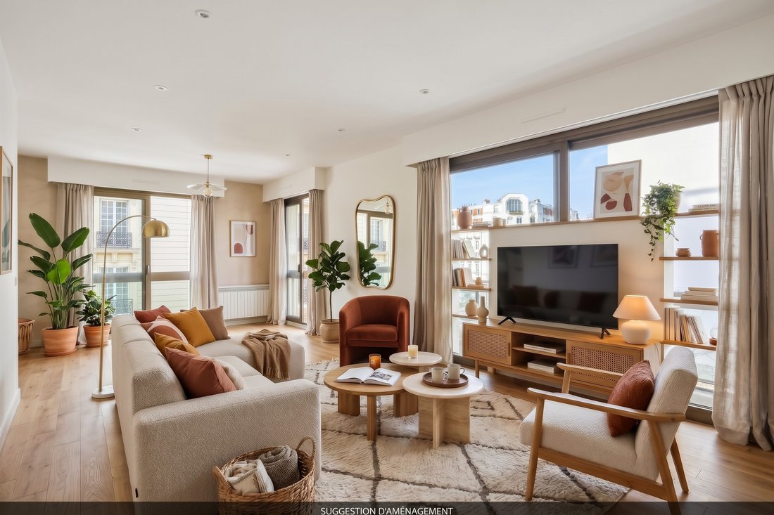 Apartment in La Fourche-Guy Môquet, Paris 17e Arrondissement, Paris 1 - 19149778