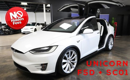 2016 Tesla Model X 75D Sport Utility 4D in Orange, CA, United States 1