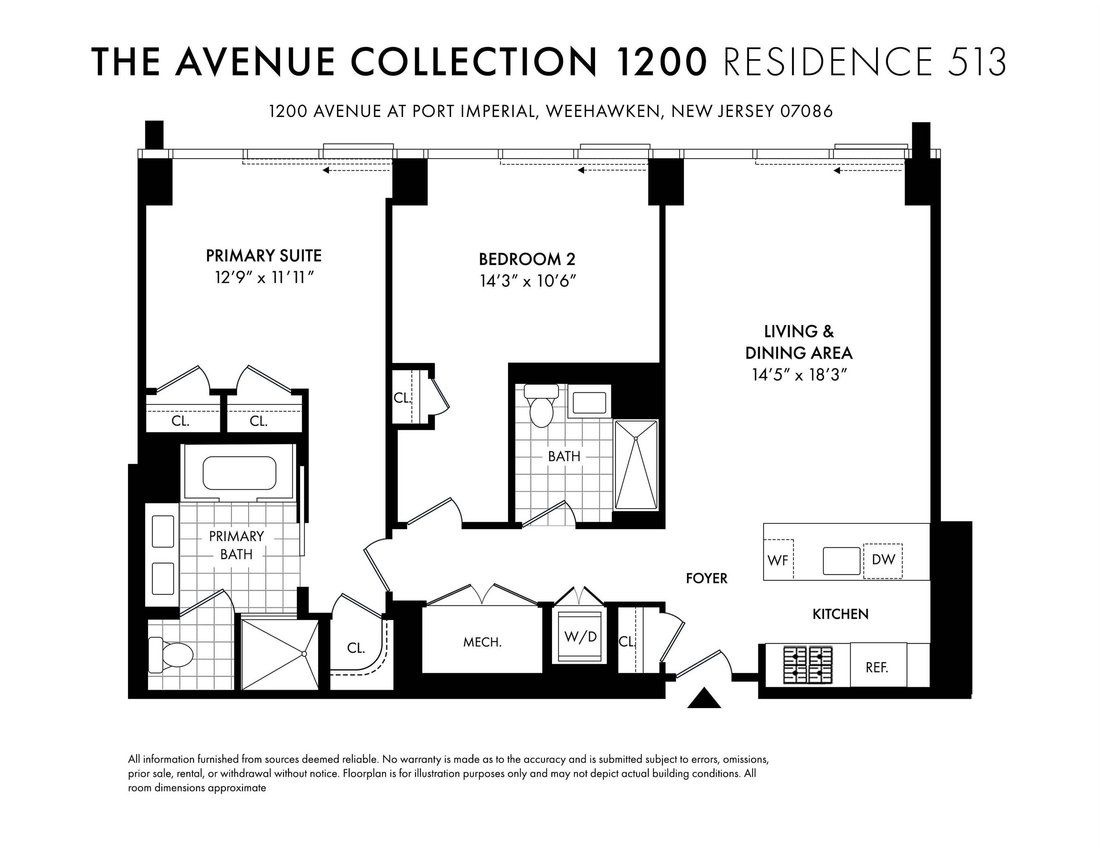 Condominio en Weehawken, Nueva Jersey, Estados Unidos 3 - 19152071