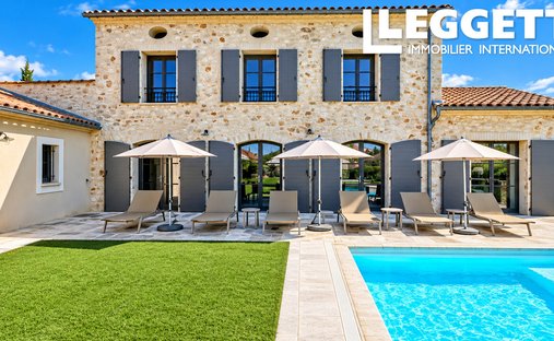 Villa a Uzès, Occitania, Francia 1