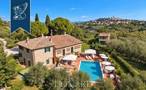 Villa à San Gimignano, Toscane, Italie 1