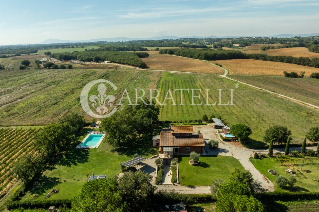 Villa en Pietraia - Centoia - Chianacce, Cortona, Toscana 1 - 19154934
